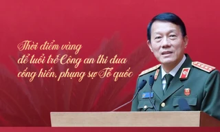 Đại tướng Lương Tam Quang: Thời điểm vàng để tuổi trẻ Công an thi đua cống hiến, phụng sự Tổ quốc