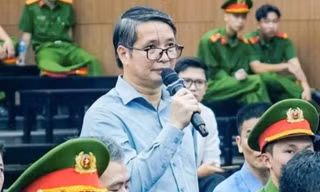 Bị cáo Phạm Thái Hà tại phiên tòa.