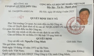 Cơ quan điều tra kêu gọi Chủ tịch HĐQT Tổng Công ty Cây xanh Công Minh đầu thú