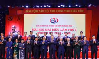 Bế mạc Đại hội Đảng bộ Mặt trận Tổ quốc, các đoàn thể Trung ương
