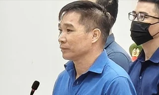 Bình 'Kiểm' tại phiên tòa.