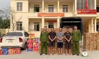 Khởi tố 6 đối tượng tuồn gần 2 tấn pháo nổ tuồn từ nước ngoài về Việt Nam