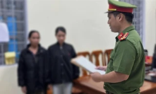 Gây rối trật tự công cộng, 2 người phụ nữ ở Quảng Trị bị khởi tố