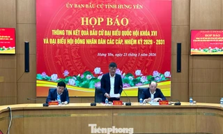 Hưng Yên công bố danh sách người trúng cử đại biểu Quốc hội và HĐND