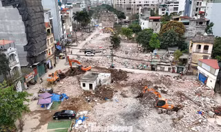 Cận cảnh đại công trường Vành đai 2,5 tăng tốc giải phóng mặt bằng, gỡ 'nút thắt' 7 năm