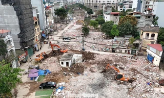 Cận cảnh đại công trường Vành đai 2,5 tăng tốc giải phóng mặt bằng, gỡ 'nút thắt' 7 năm