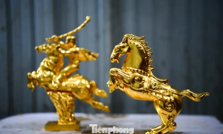 Ấn tượng linh vật ngựa lấy cảm hứng từ truyền thuyết Thánh Gióng