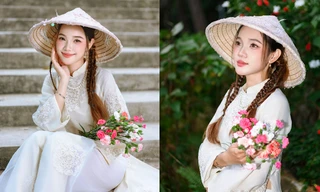 Nữ sinh HUFLIT lan tỏa tình yêu áo dài trong Tết Bính Ngọ