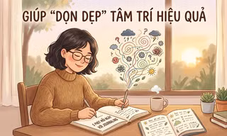 5 phút mỗi ngày với Journaling giúp ‘dọn dẹp’ tâm trí hiệu quả