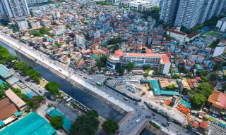 Hiện trạng tuyến đường được Hà Nội ứng trước 700 tỷ đồng để nâng cấp, mở rộng