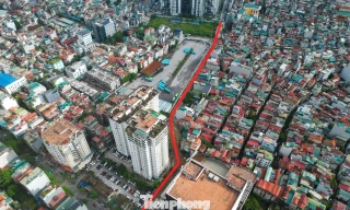 Dự án 'đường cong mềm mại' 84 tỷ đồng tại Hà Nội đang thi công như thế nào?
