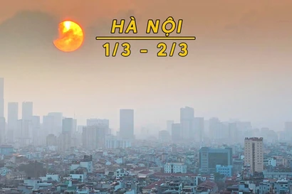 Đầu tháng 3 Hà Nội tăng nhiệt mạnh