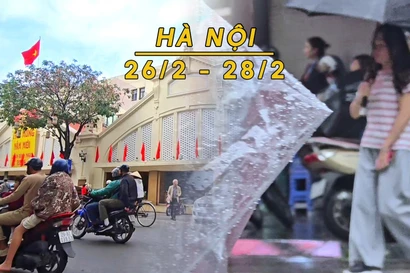 Hà Nội sắp hết mưa ẩm gia tăng nắng, nhiệt