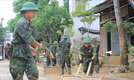 Bộ Chỉ huy Quân sự tỉnh Lào Cai đã huy động hơn 650 cán bộ, chiến sĩ triển khai tại xã Việt Hồng, các phường Yên Bái, Nam Cường, xã Mậu A, Văn Phú, Trấn Yên… cùng các lực lượng công an, dân quân và chính quyền địa phương giúp dân khắc phục hậu quả mưa lũ.