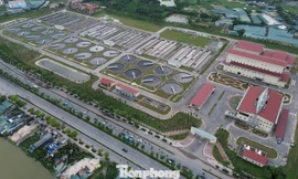 Những công nghệ thi công hiện đại được áp dụng tại nhà máy xử lý nước thải lớn nhất miền Bắc mới khánh thành