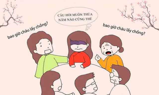 Người trẻ khó xử trước những câu hỏi 'review cuộc đời' dịp Tết