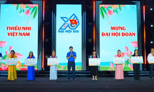 Khai mạc Festival thiếu nhi toàn quốc chào mừng Đại hội Đoàn XIII