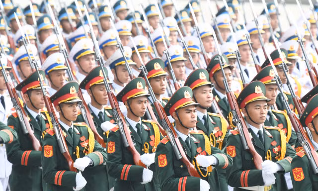 Những hình ảnh ấn tượng về quân binh chủng, khí tài của Quân đội nhân dân