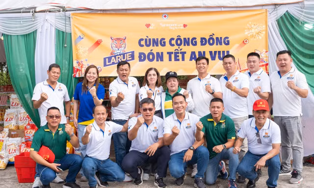 Hướng về năm mới tấn tới, Larue triển khai chương trình cùng cộng đồng đón Tết an vui