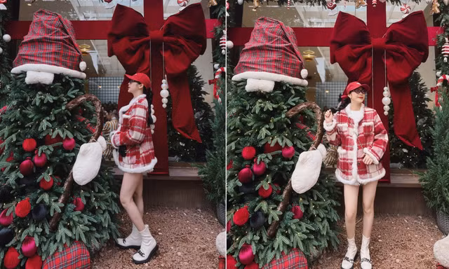 Không khí Noel phủ kín các quán cà phê thu hút giới trẻ check-in 