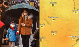 Dự báo thời tiết mưa ẩm ở Hà Nội trong ngày đầu tiên đi làm trở lại