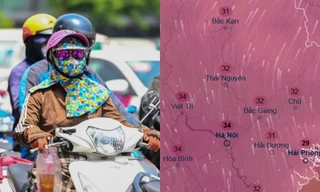 Dự báo cuối tuần này thủ đô Hà Nội nóng tới 34 độ C