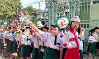 TP.HCM: Thầy trò trường Tiểu học Hiệp Tân sẵn sàng cho năm học với nhiều đổi mới