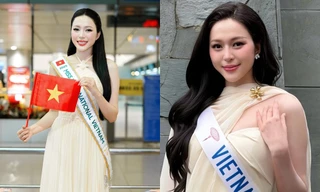 Miss International 2025: Kiều Duy đã đến Nhật Bản, phong độ ban đầu thế nào?