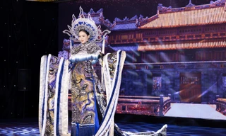 Miss International 2025: Kiều Duy diện Trang phục Dân tộc lấy cảm hứng từ Rồng