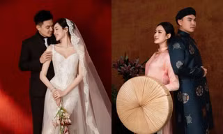 Hoa hậu Đỗ Thị Hà tung bộ ảnh cưới với phong cách truyền thống và hiện đại