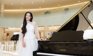 Nhan sắc thăng hạng của Á hậu Trần Ngọc Châu Anh trong bộ ảnh sinh nhật tuổi 22