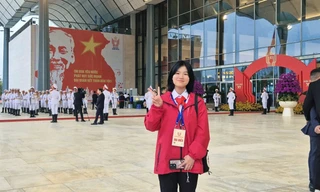 Chân dung nữ sinh 2K11 tham gia Đại hội Thi đua yêu nước toàn quốc lần thứ XI