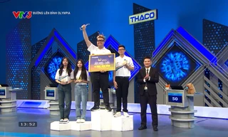 Nam sinh Hà Nội giành chiến thắng với số điểm ngoạn mục tại thi Tháng Olympia 25