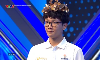 Olympia 25: Nam sinh chuyên ĐH Sư phạm Hà Nội giành chiến thắng cuộc thi Tháng