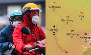 Dự báo khu vực nào ở miền Bắc có thể đón rét đậm vào đúng dịp Giáng sinh?