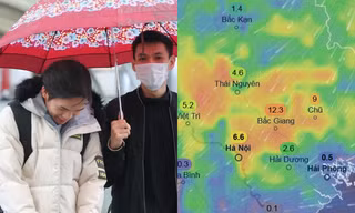 Dự báo Hà Nội có mưa trong ngày 1/1, thời điểm nào mưa nhiều nhất?