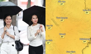 Dự báo thủ đô Hà Nội sẽ có mưa đúng dịp lễ 8/3, nồm ẩm cả ngày