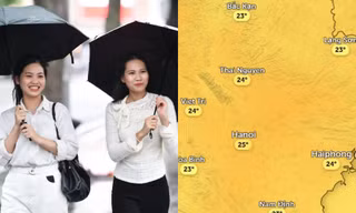 Dự báo thủ đô Hà Nội sẽ có mưa đúng dịp lễ 8/3, nồm ẩm cả ngày