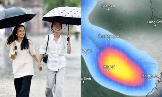 Hà Nội có khả năng mưa dông trong tối 31/3 khi không khí lạnh về