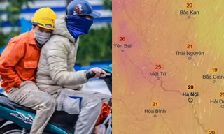 Hà Nội giảm nhiệt xuống còn 20 độ C trong những ngày tới