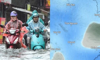 Do ảnh hưởng của không khí lạnh, Hà Nội có mưa trong những ngày tới