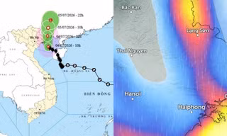 Do ảnh hưởng từ hoàn lưu bão số 1 Maysak, Hà Nội sẽ mưa đến bao giờ?