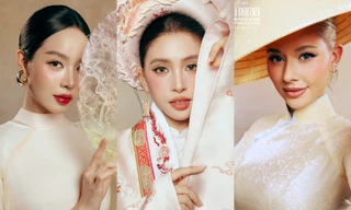 Lễ hội Áo dài TP.HCM: Fan sắc đẹp mãn nhãn với loạt ảnh của dàn Hoa - Á hậu