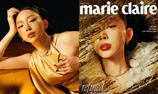 Tóc Tiên lần đầu lên bìa Marie Claire Việt Nam, chia sẻ về một năm đầy thử thách