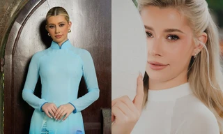 Miss Cosmo 2025 Yolina Lindquist và hành trình lan tỏa vẻ đẹp áo dài Việt Nam