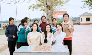 Top 3 Hoa hậu Việt Nam 2024 hoàn thành dự án nhân ái "Mái trường mơ ước" tại Hà Tĩnh