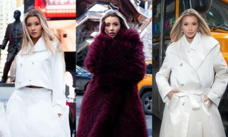 Miss Cosmo 2025 Yolina Linquist khoe bộ ảnh "siêu mẫu" trên đường phố New York