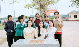 Top 3 Hoa hậu Việt Nam 2024 hoàn thành dự án nhân ái "Mái trường mơ ước" tại Hà Tĩnh