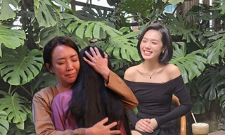 "Em gái" Thu Trang gọi đàn chị là "tướng quân" khi đóng Ai Thương Ai Mến