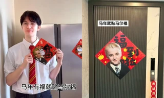 Lý do khiến Draco Malfoy trở thành "thần Tài" dịp Tết 2026 của Gen Z xứ Trung